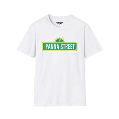 Panna Street t shirt  image for web white