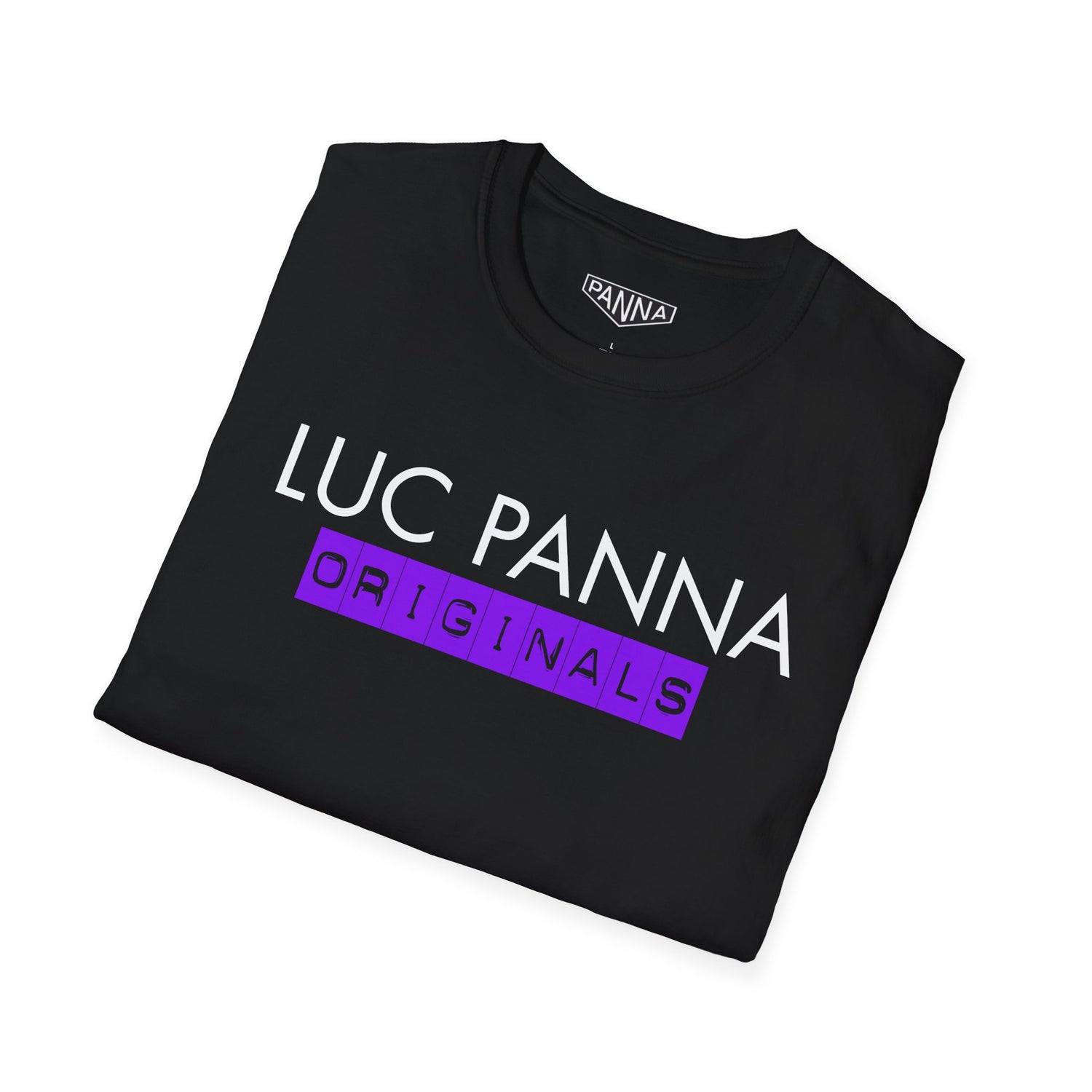 Luc Panna Originals t shirt folded image for web 