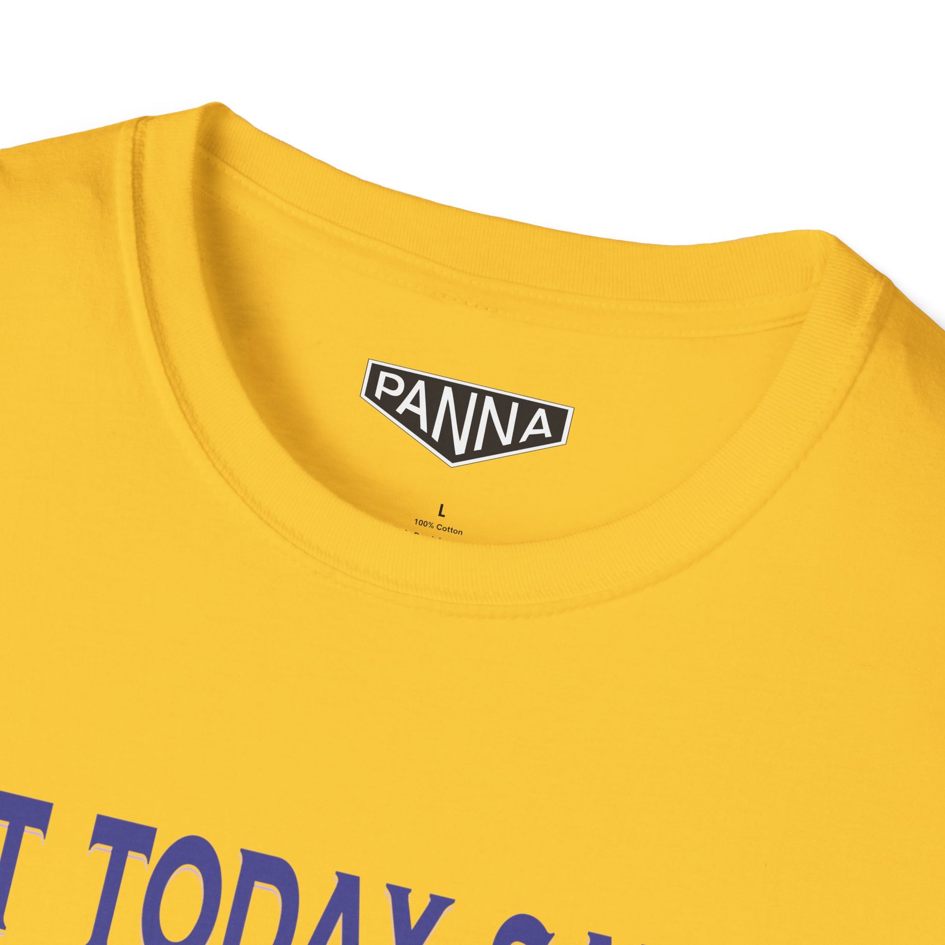 Not Today Satan t shirt mockup image for web close up