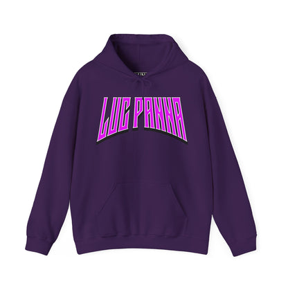 LUC PANNA Hooded Sweatshirt image for web purple