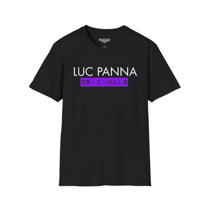 Luc Panna Originals t shirt image for web black