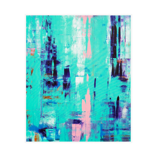 Turquoise Feeling Art print image