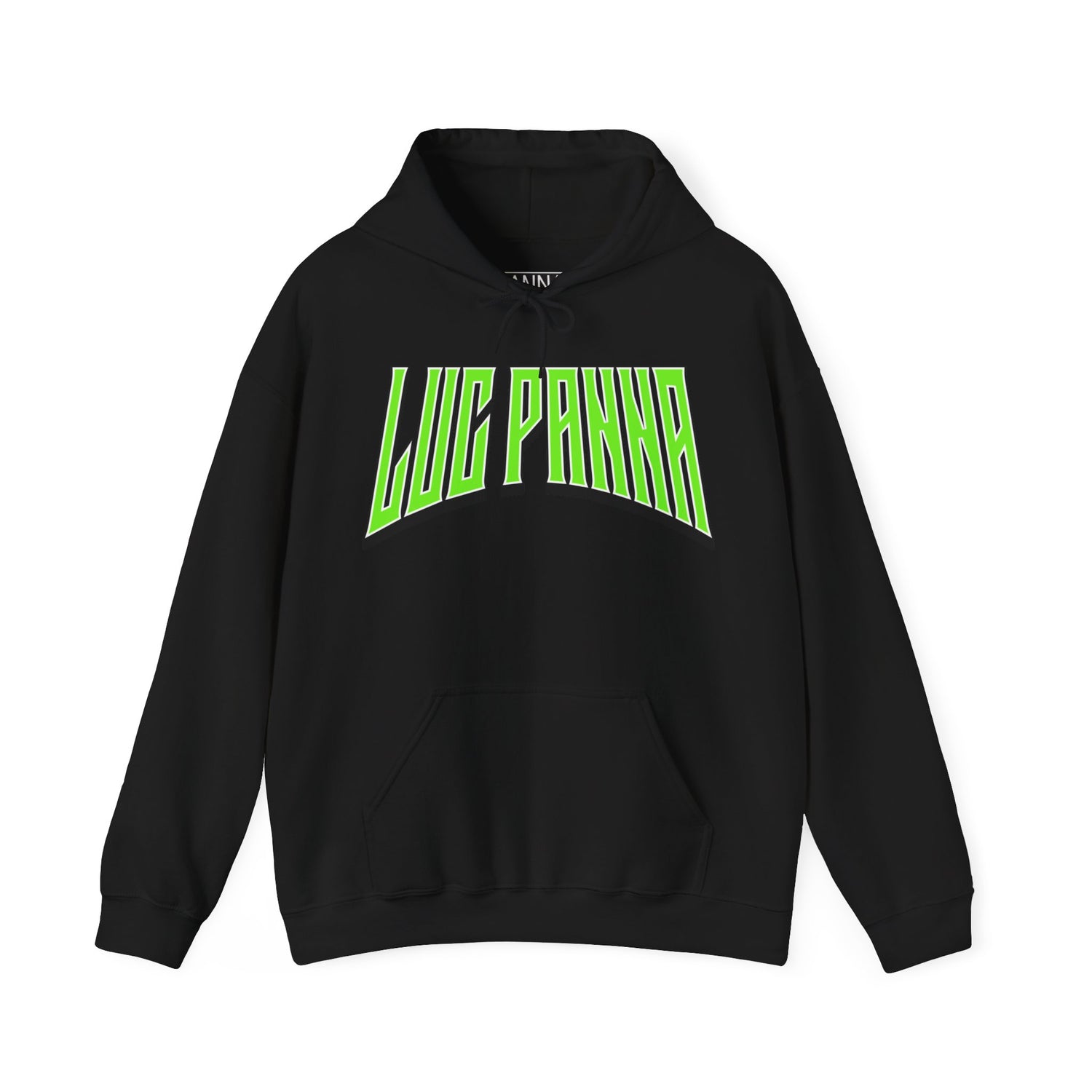 LUC PANNA Hooded Sweatshirt image for web black