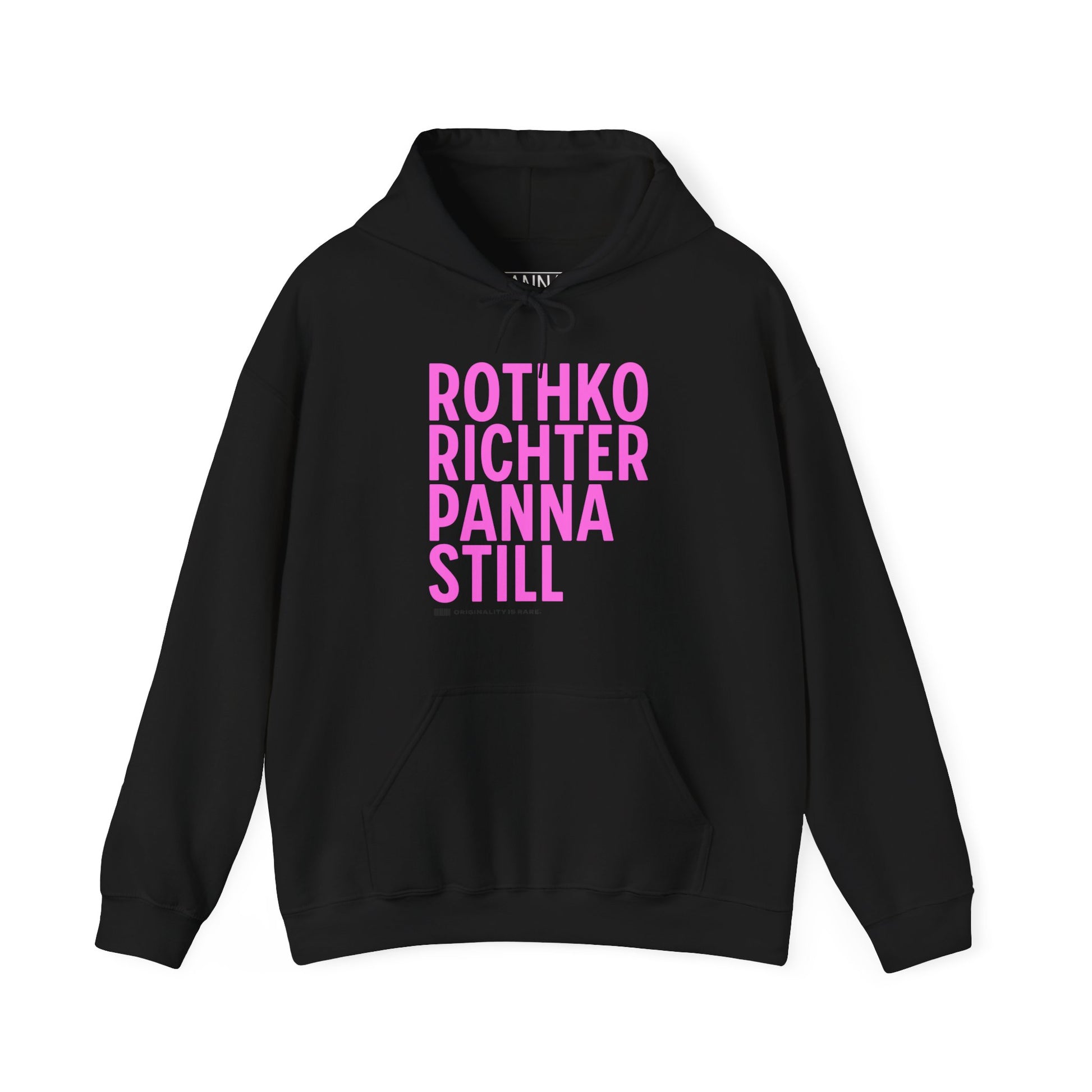 Rothko richter Panna Still hooded sweatshirt image for the web black