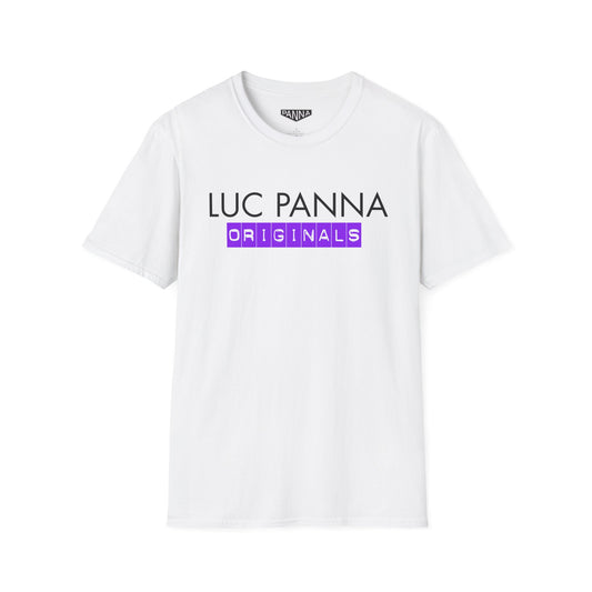 Luc Panna Originals t shirt image for web white