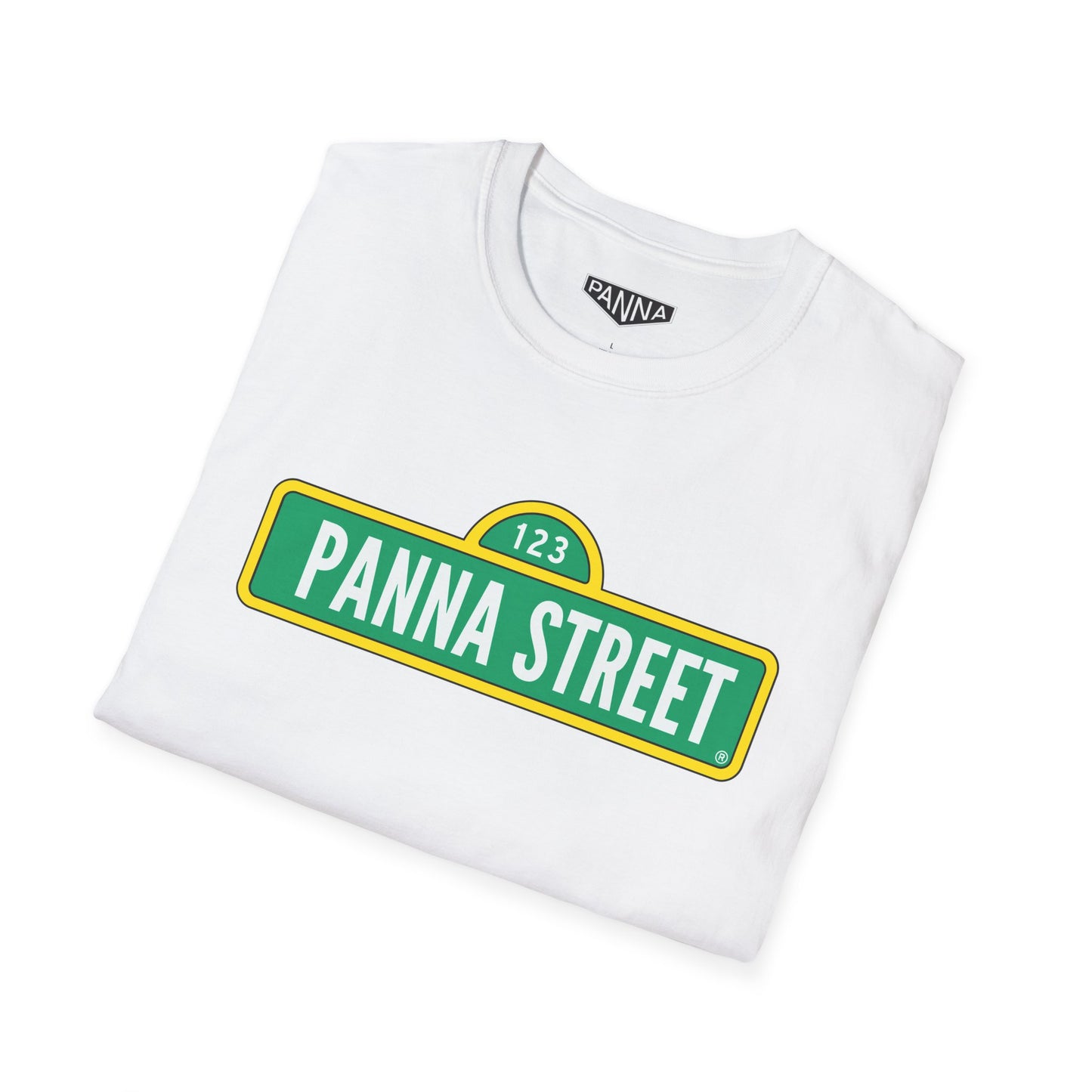 Panna Street t shirt  image for web folded