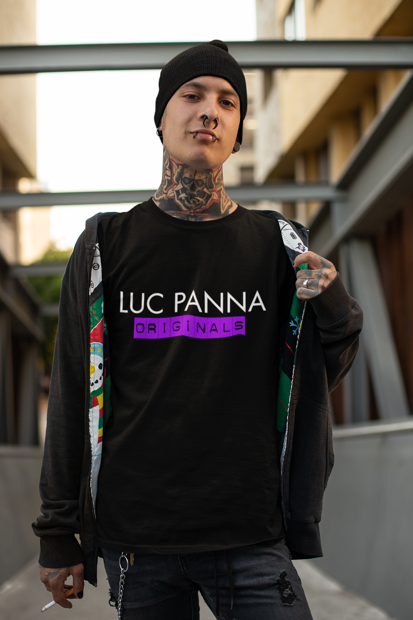 Luc Panna Originals t shirt mockup image for web