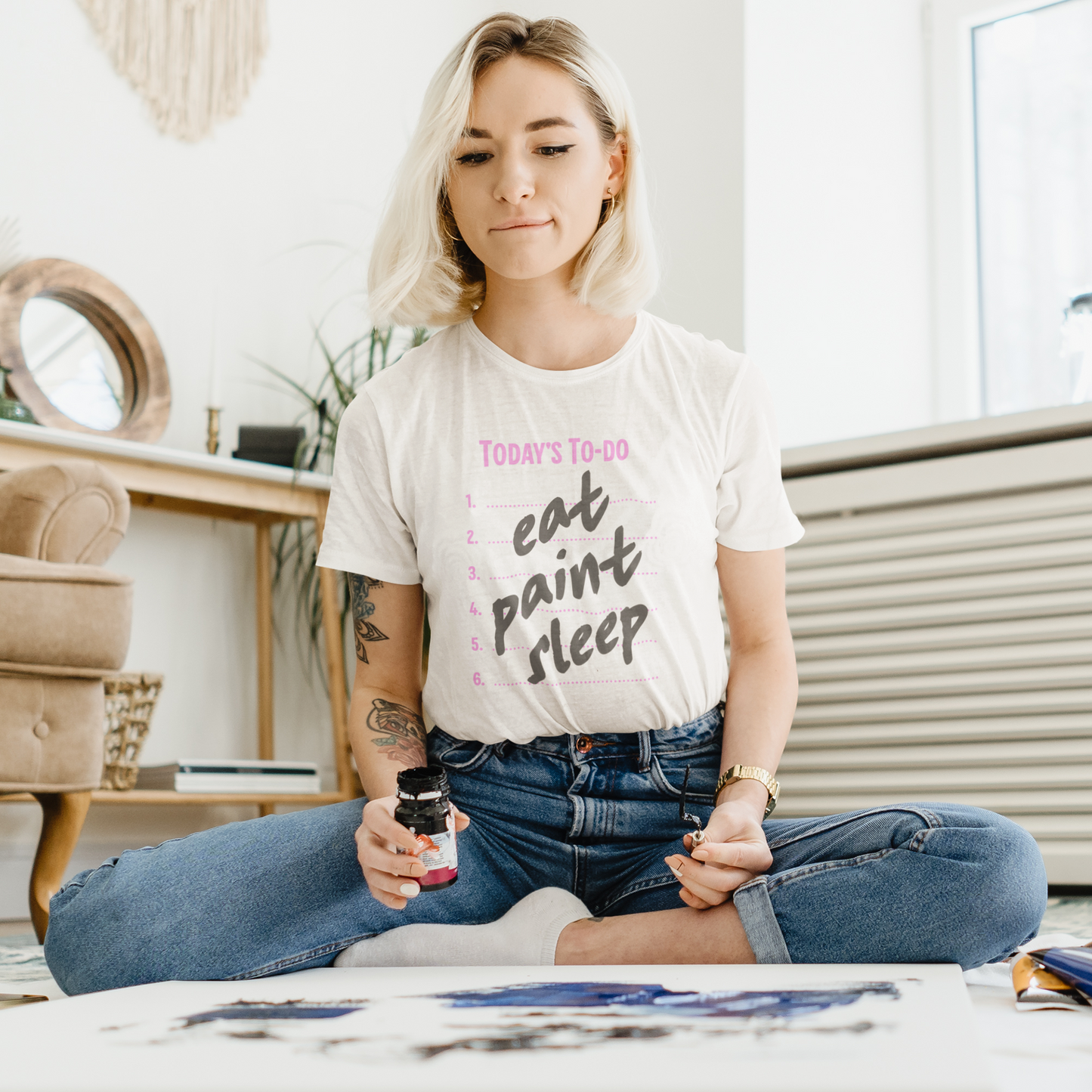 Eat,Paint,Sleep T-Shirt