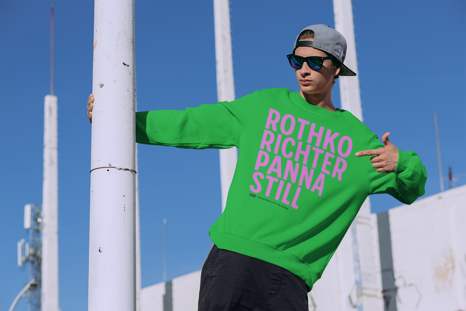 rothko richter panna still sweatshirt mockup image for web male model