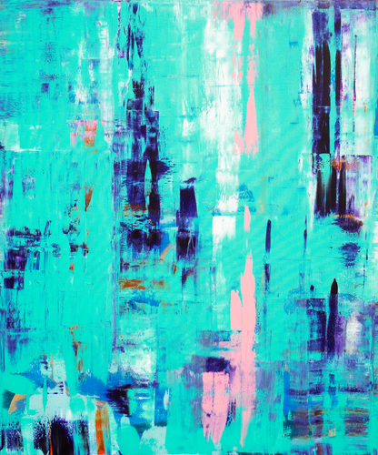 Turquoise Feeling,2022 artwork image for the web